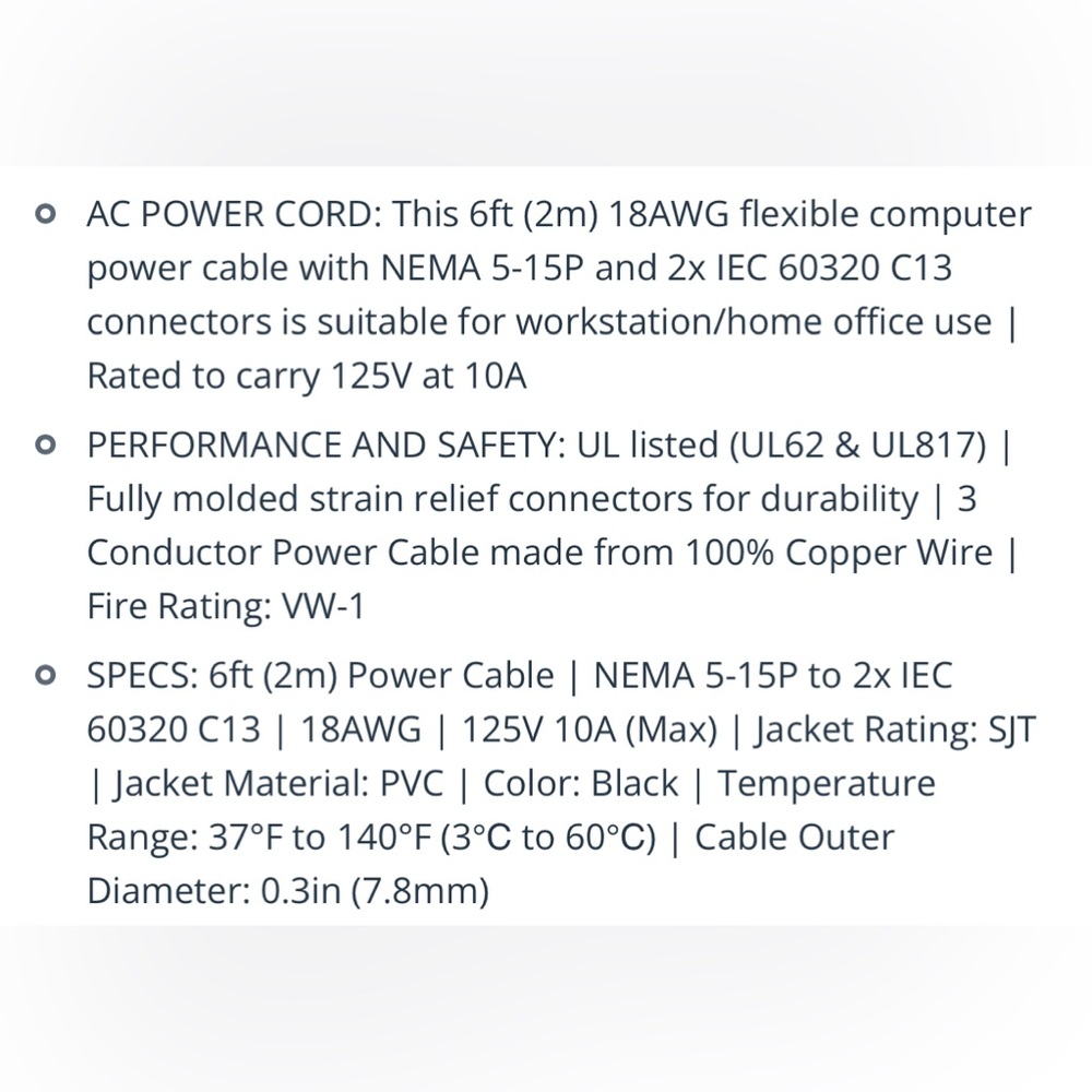 6 ft Y Computer Cables StarTech.com - Picture 10 of 11